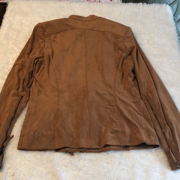 Adrienne Vittani Small suede Jacket - Picture 3 of 3